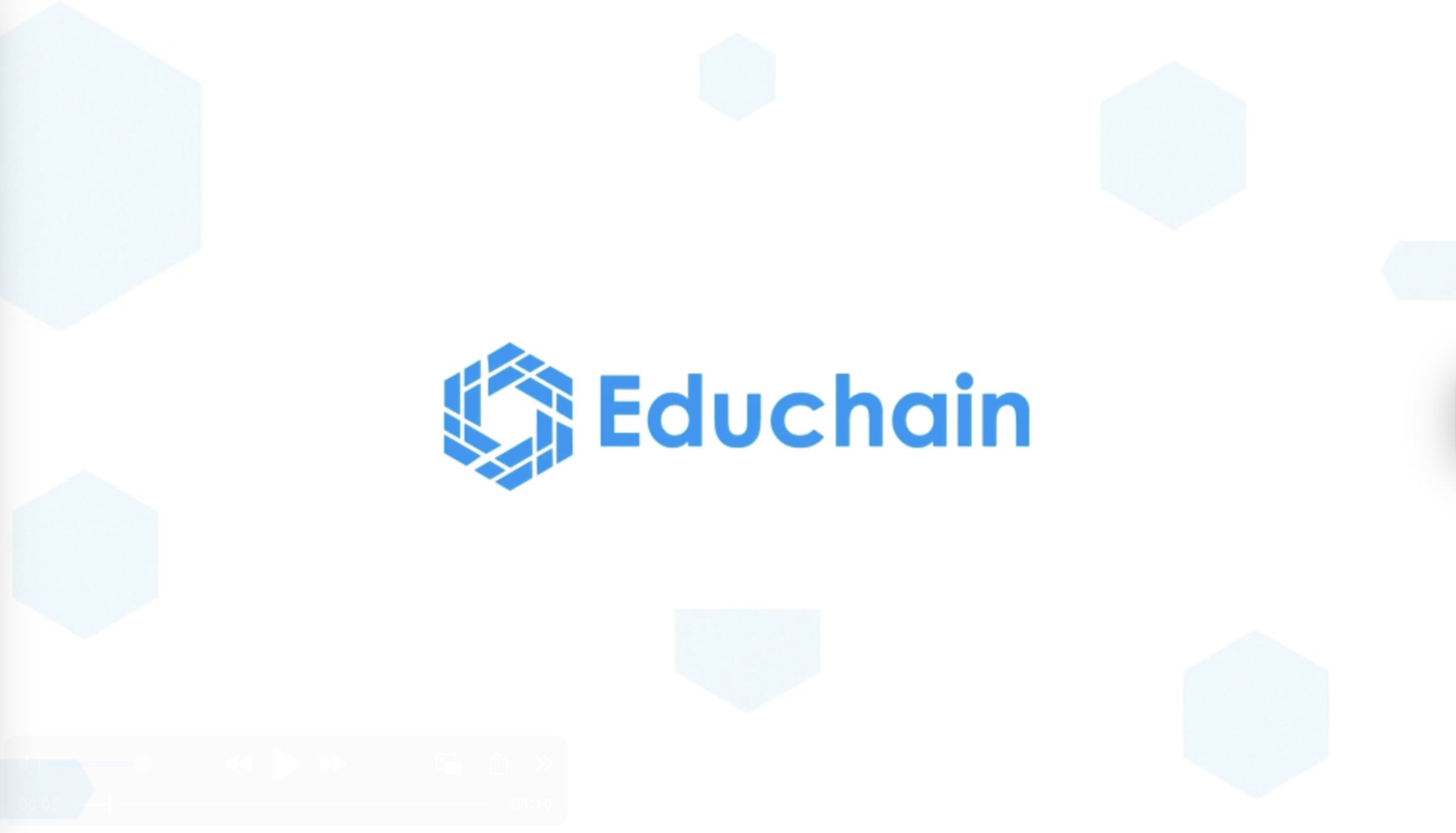Educhain product tour preview